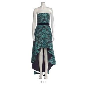 NWT Alice & Olivia blue printed dress